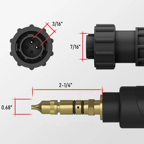 15ft 250 Amp MIG Welding Gun Stinger Replacement For Miller M25 169598 connectors and fittings diagram