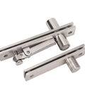 Heavy Duty Stainless Steel Pivot Hinge With 360 Degree Rotation For Wood Or Aluminum Frames And Concealed Doors Supports Up To 300 Lbs