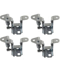 Heavy Duty Left Side Door Hinge Built Tough For Slick Swing And Rock Solid Durability Perfect Swap For Dodge Caliber Jeep Compass Patriot 2007 To 2017 Car Models, silver metal hinges