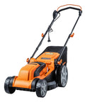 Electric Lawn Mower With 16 Inch Cutting Width 3500 RPM Power 12 Amp Corded Design Eco Friendly No Gas Or Batteries Needed