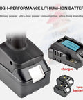 Heavy Duty Hydraulic Battery Cutter With Electric Ratchet Tool 75mm Capacity lithium-ion battery and charger