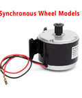 24V 300W DC Motor Integrating A Synchronized Pulley And Lightweight Gear Reducer My1016 Electric Scooter Upgrade Kit with wires