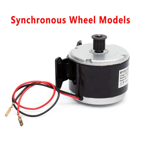 24V 300W DC Motor Integrating A Synchronized Pulley And Lightweight Gear Reducer My1016 Electric Scooter Upgrade Kit with wires