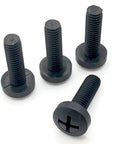 M6 Nylon License Plate Screws Set Of Four Black Plastic Bolts 20mm Long For Thick Frames Built To Last Compatible With Toyota Lexus Honda Kia And Other Imports No More Stuck Screws