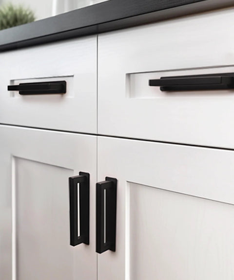 2 Pack Adhesive Cabinet Handles 6 Inch Self Stick Drawer Pulls No Drill Easy Peel And Stick Mount for white kitchen cabinets