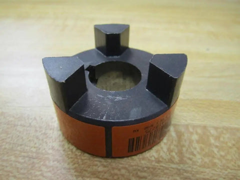 Jaw Coupling With 0.875 Inch Bore And 0.1875 Inch Keyway L-090.875 Model For Smooth Power Transfer In Industrial Machinery Durable Easy To Install Precision Fit For Reliable Drive System, black jaw coupling