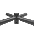 Quad 90 Degree Horizontal Tenon Adapter With Quad Spoke Bracket For 2.5 Inch Round Pole Mounting Slip Fitter Compatible Outdoor LED Shoebox.