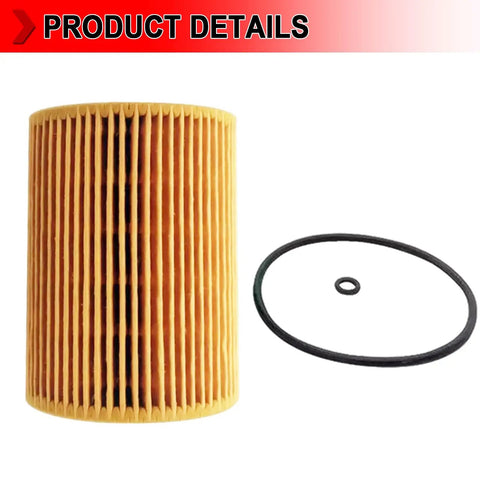 Oil Filter With Drain Gasket That Fits Mercedes Benz Freightliner Jeep Dodge Vehicles Including E350 GL350 ML350 R320 R350 S350