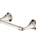 Delancey Pivoting Wall Mount Toilet Paper Holder in Polished Nickel with Concealed Mounting No Visible Screws Sleek Bathroom Accessory