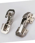 Soft Close Concealed Cabinet Hinges 4 Pack Stainless Steel Wardrobe Door Hinges For Kitchen And Closet Cabinets With Damping Mechanism No Squeak Durable Easy Install Rust Resistant