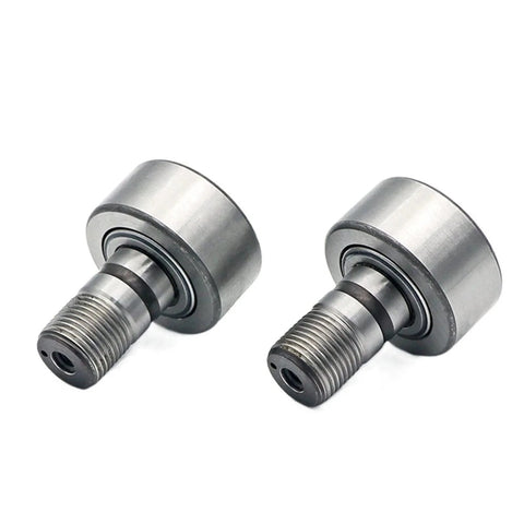Pro Grade Miniature Double Sided Sealed Bearings for Linear Roller and Needle Roller Systems, visible on a white background.