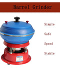 Beast Mode Heavy Duty Vibrating Rock Tumbler Brass Jewelry Polisher for Jade, Jadeite, 3 Kg Capacity, Red and Blue Design