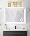Three Light Black Bathroom Light Fixtures With Crystal Accents Elevate Your Dope Modern Farmhouse Vanity Wall Lamps Over The Mirror