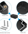 Features of Waterproof ABS Plastic Electronics Project Box Enclosure 200mm By 120mm By 75mm Black for DIY meters and sockets.
