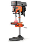 Heavy Duty 12 Inch Benchtop Drill Press With 1 HP Motor, 6.2 Amp, Variable Speed From 530 To 3140 RPM, 0 To 45 Degree Tilting Table, Laser And LED Light