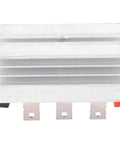 Rock Solid Three Phase Rectifier Bridge Module 50A 1200V High Power Diode with aluminum heatsink, designed for solar inverters.