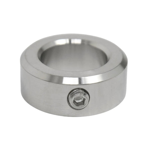 Stainless Steel Set Screw Shaft Collar One Inch Bore One And Five Eighths Inch Outer Diameter Five Eighths Inch Width Pack Of Four