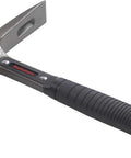 Beefy Bricklayer Hammer with Right Angle Chisel for Safe Brick Splitting, I Beam Steel Shaft for Tough Durability, Rust Proof Aluminum Build