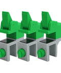 Slick Adjustable Scribe Jig And No Fuss Clamp Tool For Kitchen Cabinet Fillers and Wardrobe Carcasses, green adjustable clamps.