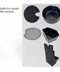 Water Tank Drip Tray Box And Cup Holder Accessory For Nespresso And Vertuo Capsule Coffee Machines GCV2 Compatible Water Tank Cover Replacement