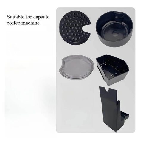 Water Tank Drip Tray Box And Cup Holder Accessory For Nespresso And Vertuo Capsule Coffee Machines GCV2 Compatible Water Tank Cover Replacement