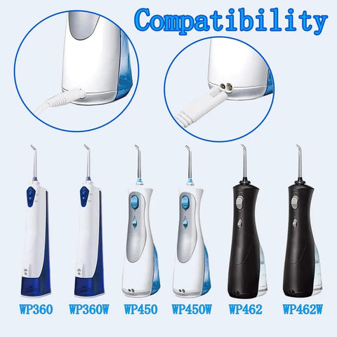 3V Charger Replacement Cord For WP360 WP360W WP450 WP450W WP462 WP462W Water Flosser compatibility display with models