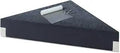 Tile Ready Corner Shower Seat 19 By 19 Inches, No Fuss Pre Sloped Foam Core Bench, Waterproof Extruded Polystyrene Construction