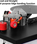 Portable Edge Bander For Woodworking With Speed Control Pro Grade Edge Banding Machine with dual-purpose function visible