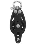 Nylon Pulley Block For Fitness And Marine Use Bearing Roller Wheel For Gym Cables And Sailing Rigs with Metal Shackle