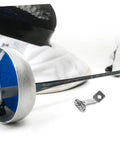 Multi Functional Wall Mount Bracket For Fencing Foil Display And Training Gear beside foil and black glove
