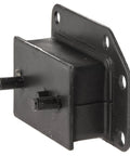 Front Left Engine Mount For 1956 To 1974 Mg Mga Mgb Midget 1.5 Liter I4, solid black steel, designed for high-quality vehicle stability.