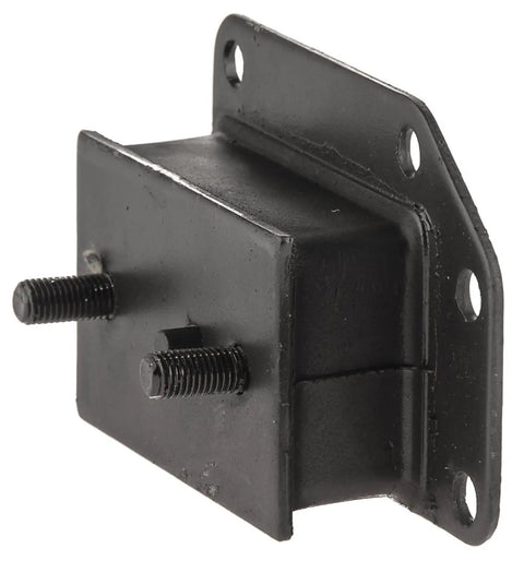 Front Left Engine Mount For 1956 To 1974 Mg Mga Mgb Midget 1.5 Liter I4, solid black steel, designed for high-quality vehicle stability.