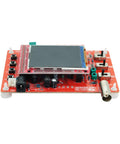 Front view of Pocket Digital Oscilloscope Kit With 2.4 Inch TFT Screen, Handheld DIY Learning Set, fully assembled and compact.
