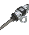 Cordless Pneumatic Impact Wrench with Six Inch Extended Anvil and Dual Handles Delivers Big Torque 5250 RPM, heavy duty tool for auto shops.