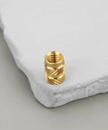 Heat Set Inserts M5 Brass Knurled Threaded Inserts 5x10x7mm for Plastic 3D Printing Prototypes and Electronics Easy Install