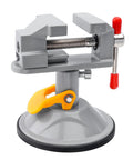 Dope Mini Drill Press Vise With Suction Cup 360 Degree Rotating Walnut Clamp Adjustable Jaw Vise For Jewelry Making