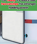 Magnetic Door Catch For Campers And Trailers Easy Install Door Stopper Kit With Adhesives Holding RV Door Open Durable Accessory