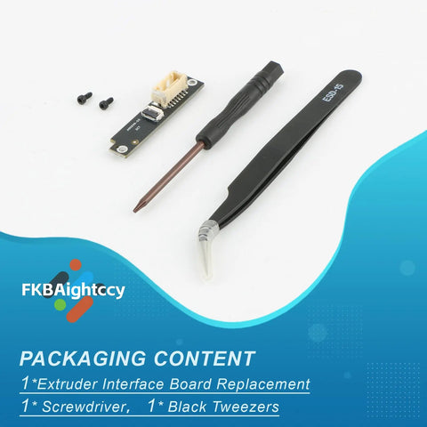 Extrusion Interface Board Replacement For 3D Printer P2S Compatible PCB Adapter with tools