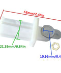 Go-To Fuel Filter For Yamaha Outboard Motors 115HP 350HP Replacement 63P-13915-00 measurements and part view