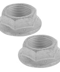 Heavy Duty Axle Spindle Nut Kit Fits 1991 2017 Buick And 1992 2015 Cadillac Two Piece Set showing the nuts in detail