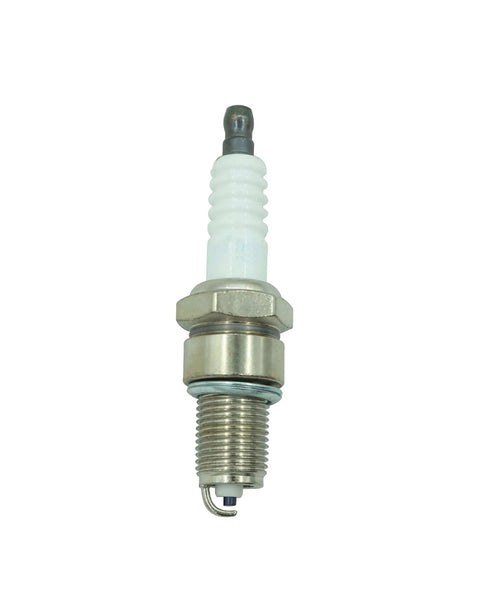 Close-up of spark plug from CDI Box Kit For Sportsman 500 1996 To 2001 And Big Boss 500 6x6 ATV Includes Ignition Coil.
