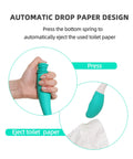Long Reach Toilet Aid For Easy Wiping Extends Your Reach Over 15 Inches To Grip Toilet Paper Or Premoistened Wipes Durable Comfort Helper shown