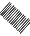 DIY Jewelry Making Anvil Chisel Set High Hardness Steel Punches Kit arranged in a line on a white background