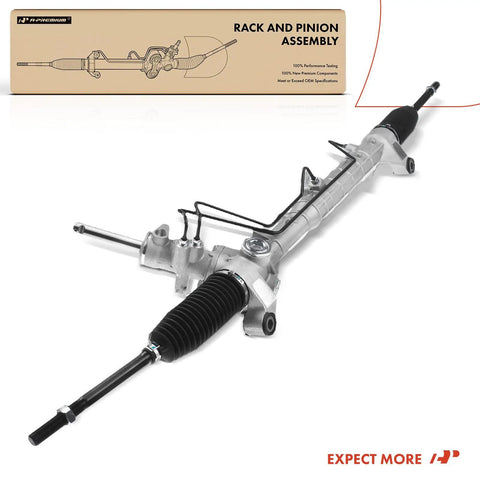 Mazda 3 Hydraulic Power Steering Rack And Pinion Replacement For 2004 2005 2.0L 2.3L With Inner Tie Rods And Dust Boots Left Hand Drive Only Drop In Fit