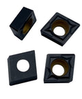 CCMT060204 indexable carbide turning inserts TiCN Al2O3 coated for lathe and boring bar cast iron turning 10 piece pack