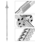Rolled Ballscrew With Anti Backlash Ball Nut For SFU1204 500mm Without Side End Supports Low Friction And Quiet Operation