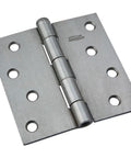 Top Shelf Removable Pin Broad Hinge In Plain Steel Five Knuckle Full Mortise Design With Loose Pin For Quick Door Swap Smooth Swing.