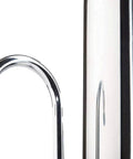 Stainless Steel Countertop Water Purifier Filter With 10 Micron Carbon Block For Easy Tap Diverter Install nozzle and body view.