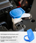 Porsche Cayenne 2003 Through 2018 Windshield Washer Fluid Reservoir Cap Cover Drop In Replacement Easy Install Durable Plastic Washer Fluid Cap 3Q0955455 Car Maintenance Accessory installed on vehicle