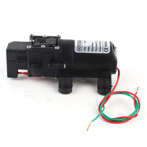 Ycauty Micro Diaphragm Liquid Transfer Pump Compact High Power Flow 6.0 Liters Per Minute Silent Operation For Fish Tanks Aquariums And Garden Irrigation Systems Durable Abs Housing With 12V Direct Current Input